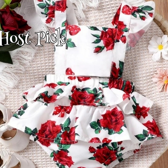 Other - *HOST PICK*Nwt Boutique bodysuit dress romper 12-18 m new